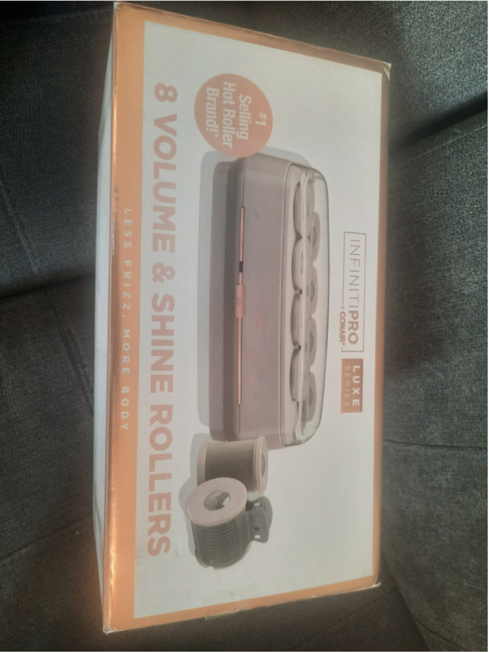 Women's INFINITIPRO by Conair Luxe Series Hot Rollers One Size Rose Gold/Gray